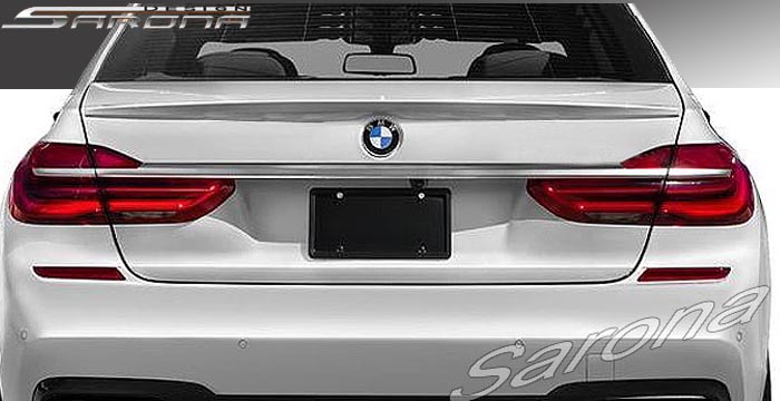 Custom BMW 7 Series  Sedan Trunk Wing (2016 - 2019) - $190.00 (Part #BM-129-TW)